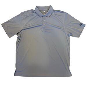 Mens Ahead Polo Shirt Gray Century Link Logo Embroidered Size XL